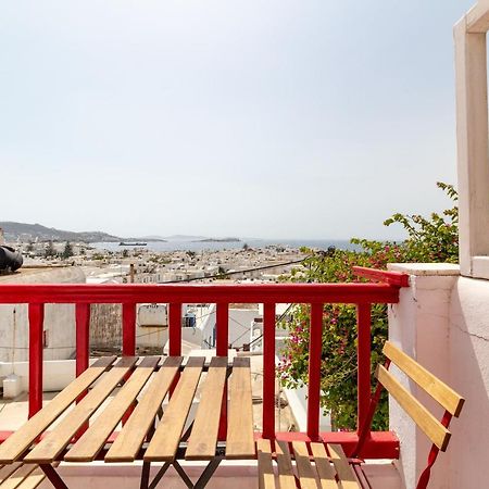 Апартаменти Elenitas Town House With Balcony And Sea View Mykonos Town Екстер'єр фото