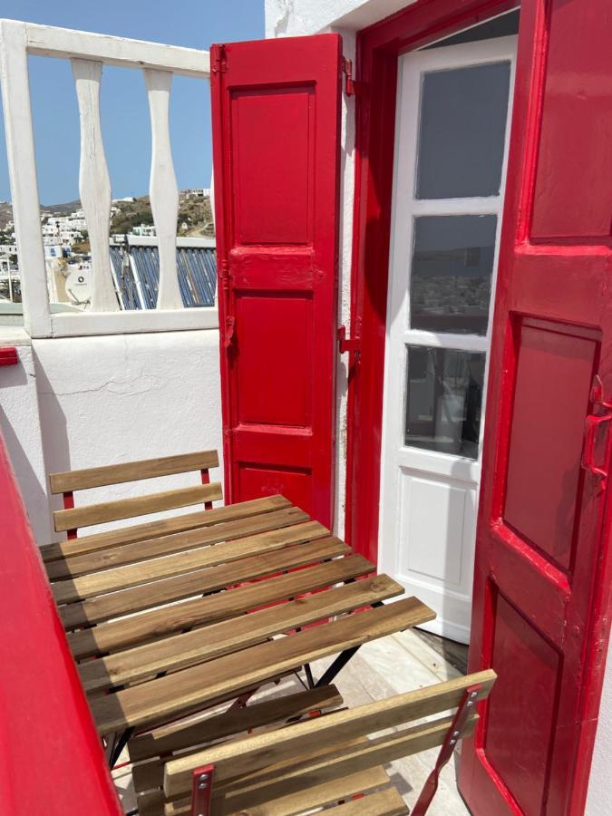 Апартаменти Elenitas Town House With Balcony And Sea View Mykonos Town Екстер'єр фото