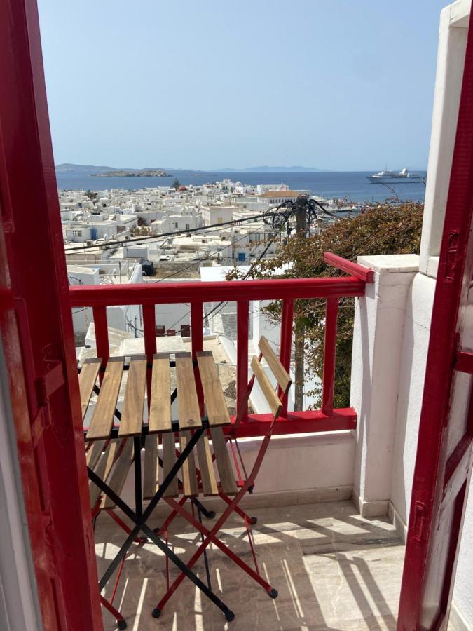 Апартаменти Elenitas Town House With Balcony And Sea View Mykonos Town Екстер'єр фото