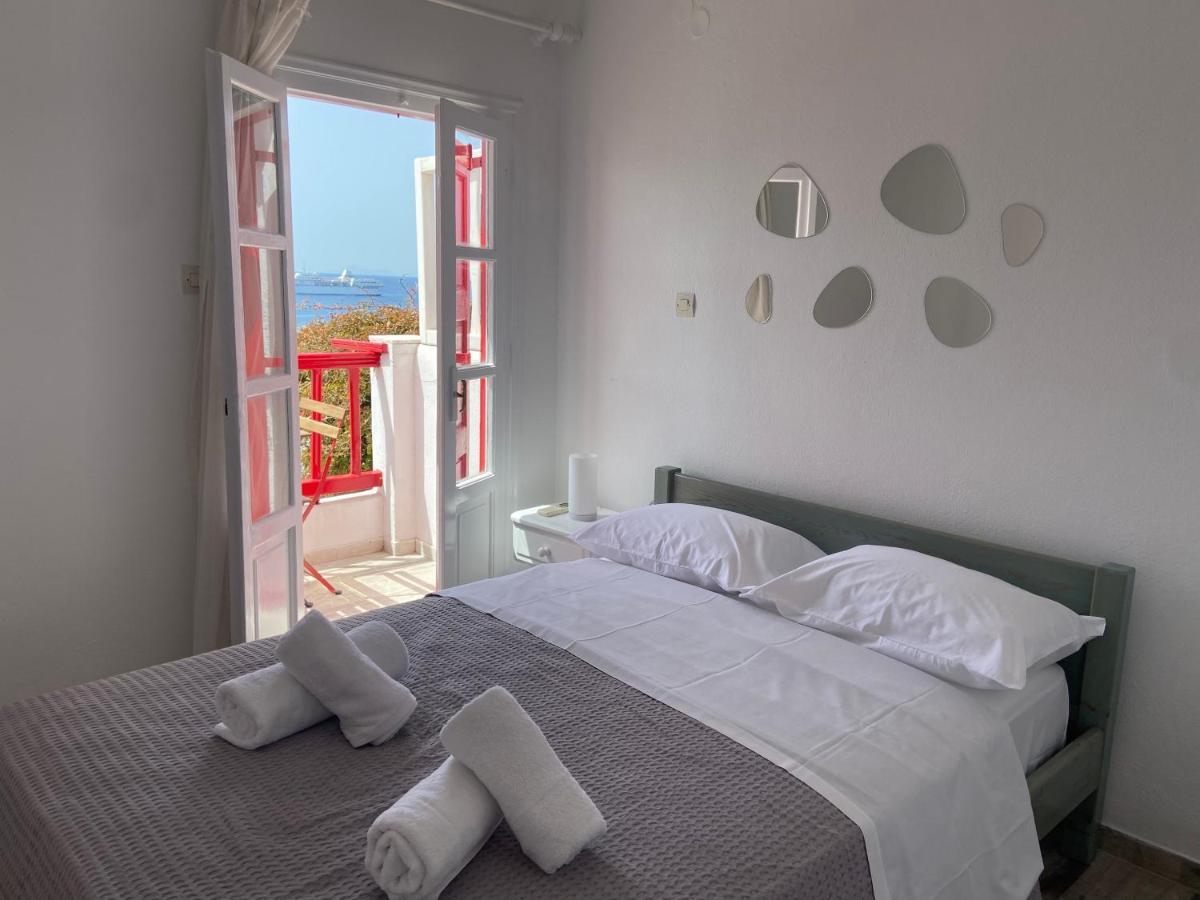 Апартаменти Elenitas Town House With Balcony And Sea View Mykonos Town Екстер'єр фото