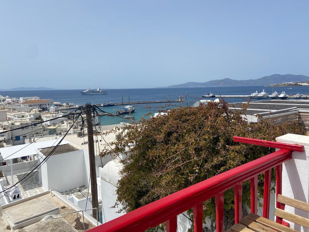 Апартаменти Elenitas Town House With Balcony And Sea View Mykonos Town Екстер'єр фото