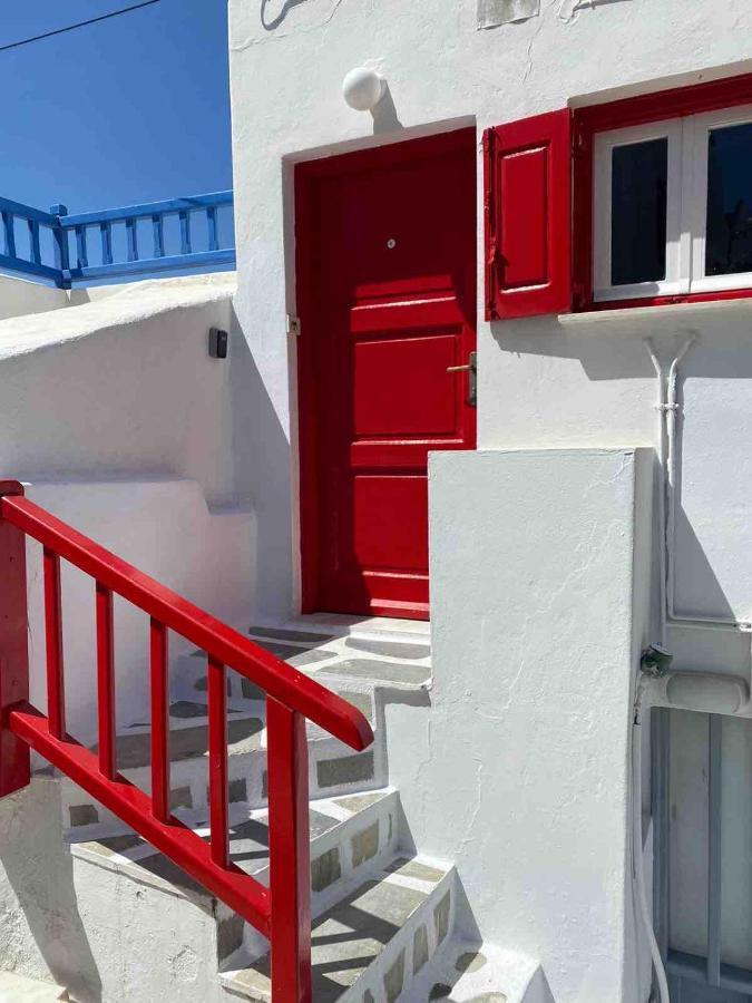 Апартаменти Elenitas Town House With Balcony And Sea View Mykonos Town Екстер'єр фото